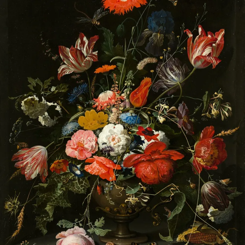 Original floral oil painting